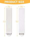 Heavy Duty Picture Hanging Strips Solid As A Rock For Wall Frames And Decor, Zero Wall Damage, Super Durable Adhesive Holds Firm Without Any Nails, No Sweat Installation, Bright White size comparison image.