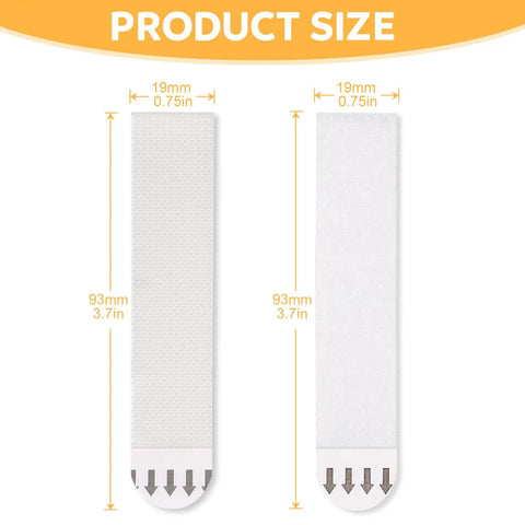 Heavy Duty Picture Hanging Strips Solid As A Rock For Wall Frames And Decor, Zero Wall Damage, Super Durable Adhesive Holds Firm Without Any Nails, No Sweat Installation, Bright White size comparison image.