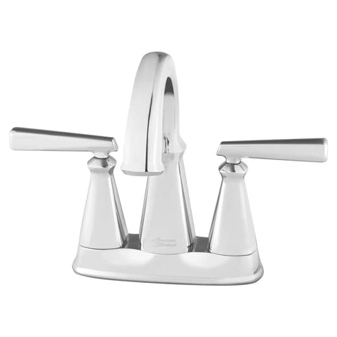 Edgemere Centerset Two Handle Chrome Bathroom Faucet For Your Sink Stylish Drip Free Performance With Brass Spout And Lifetime Durability Ideal Upgrade For Any Bathroom.