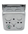 Industrial Grade Nema 10-30R Power Outlet With Surface And Flush Mount Options, Heavy duty galvanized steel receptacle base.