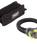 Soft Shackle For Off Road Recovery 30,800 Lbs Breaking Strength with storage bag, ultra durable synthetic rope alternative