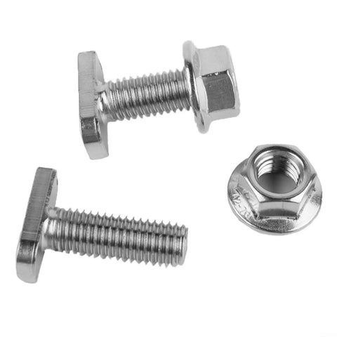 M8 Hammer Head Solar Screws Built From Top Shelf 304 Stainless Steel for rock solid panel mounting with matching DIN nuts.