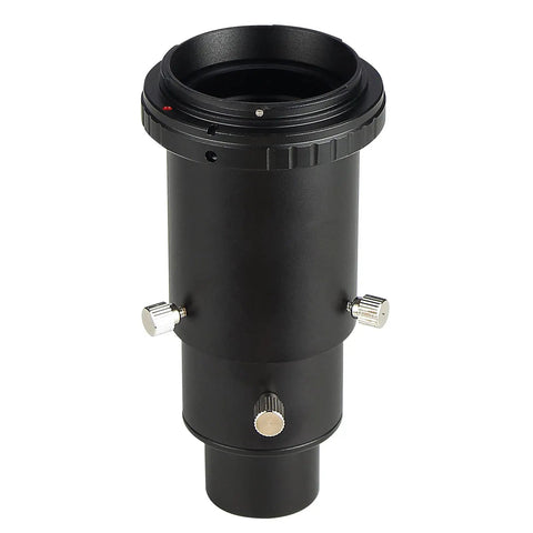 1.25 Inch Variable Telescope Camera Adapter for Prime Focus and Eyepiece Projection Astrophotography, Threaded, Fits Canon EOS