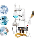 Five Hundred Milliliter Home Distillation Kit With Glass Steam Distillation Apparatus Flask For Essential Oil Extraction