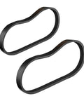 Heavy Duty Real Rubber V Belt Two Pack 20 Inch Length For Outdoor Power Equipment, black rubber drive belts for machines.
