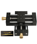 Pro Grade 2D Displacement Platform With Manual Fine-Tuning Sliding Table For Optical Alignment Cross Moving Dual-Axis Stage.