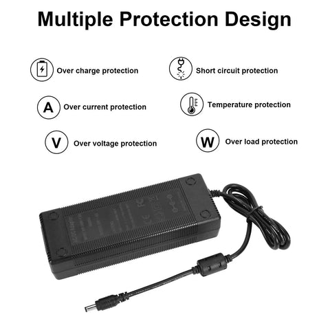 24V 8A Power Supply For Automotive Use From 100V To 240V AC To 24V DC 192W Output With 5.5mm DC Jack Multiple Protection Design