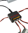5in1 USB Charger For RC Planes And Spare Parts connected to LiPo batteries