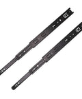 14 Inch Full Extension Drawer Slides 3 Fold Side Mount Glides Beefy 100 Lb Capacity For Dresser Kitchen Wardrobe And File Cabinets
