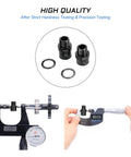 Titanium Bike Pedal Extenders 16mm and 20mm With Washers For Nine Sixteenth Inch Threaded Pedals on precision testing equipment