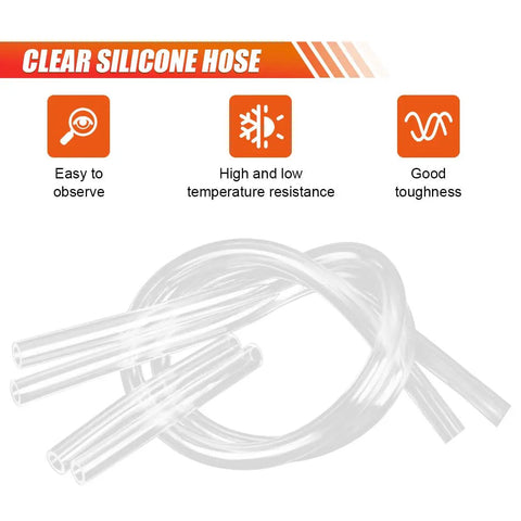2 In 1 Brake Bleeder Kit With Handheld Vacuum Pump And Adapters Auto Brake Fluid Bleeder With Pressure Gauge For Vehicle Clutch Bleeding Vacuum Bleeder Pump For Easy DIY Brake Maintenance clear silicone hose