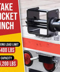 4 Pack Stake Pocket Winch For Trailers And Flatbeds Fits Flush Or Outside Pockets Beefed Up Utility Kit 16200 Lb Capacity