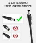 Compatible socket shape for 36V Ebike Charger For Vivi Spa Series 42V 2A Replacement No Fuss Plug In 36V Battery