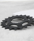 Black metal rear wheel internal derailleur freewheel 21T for 1/8 and 3/32 chains compatible with Shimano Nexus and Alfine gear hubs