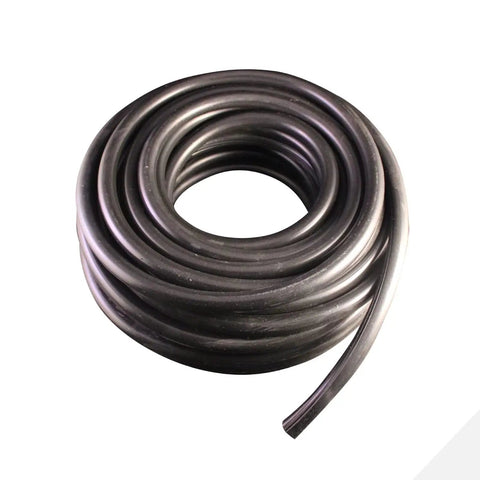 Coiled hose of the Driveway Signaling Bell Kit Self Contained Pneumatic Alert System With 6 Foot Cord Includes Bell Hose And End Plug Made In USA
