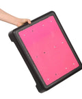 Non Slip Dog Training Platform For Agility And Obedience Practice Portable Indoor Outdoor Stand 17 by 13 inch pink surface