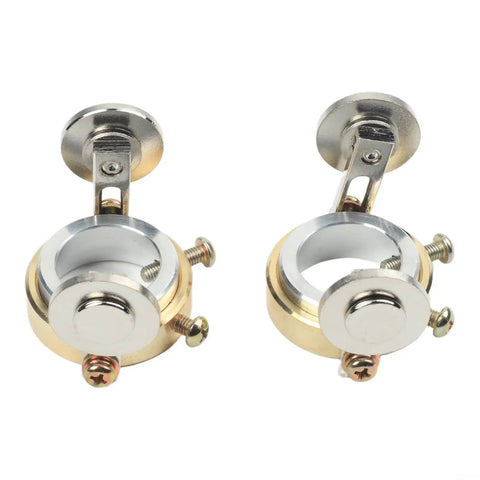 Two Pcs Heavy Duty Slotted Cup Roller Guide Wheel With Brass Plated Standoff Spacer For Plasma Cutter Torch Support Bracket Compatible With AG60 60A SG55 Dead Straight Rolling Rail Kit