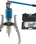 Heavy Duty Hydraulic Gear Puller Set 20T For Wheel Bearing Extraction Separator Kit with 3 jaws and case