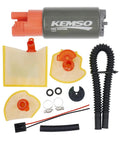 Beefed Up 340LPH High Performance Fuel Pump For Subaru And Honda Vehicles Replaces AEM 50-1215 with filters and fittings