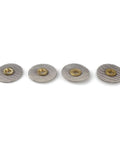 Four mesh gas lens screens from 25 Piece TIG Stubby Gas Lens Nozzle Kit For WP 17 18 26 Welding Torch 3 32 Inch Tips Accessories Pack
