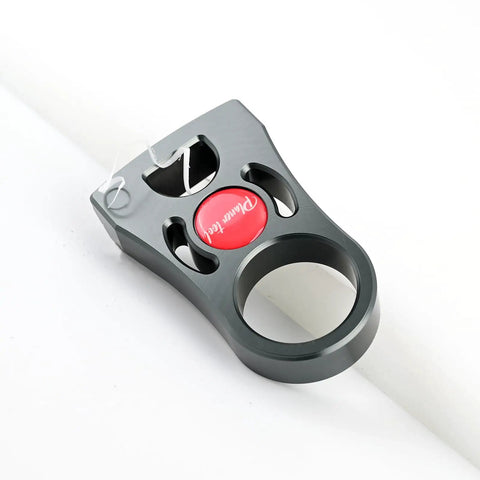 Close-up of ergonomic aluminum Deburring and Vinyl Trimming Tool for Metal Resin Aluminum Copper Plastic 3D Printing Wood Acrylic