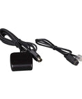 SynScan GPS Module For Effortless Telescope Alignment Via GPS Inputting Date Time And Location Data Into Your SynScan Hand Controller Compatible With All Mounts Simplifies Setup And Improves Tracking For Night Sky Observing, featuring a compact black module with connecting cables.