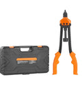 Super Cool 16 Inch Rivet Nut Tool Kit With Labor Saving Design, Featuring 13 Metric Sae Mandrels And A Bunch Of Rivet Nuts For Easy Auto Repair And Fastening Jobs Without Breaking A Sweat, case and tool