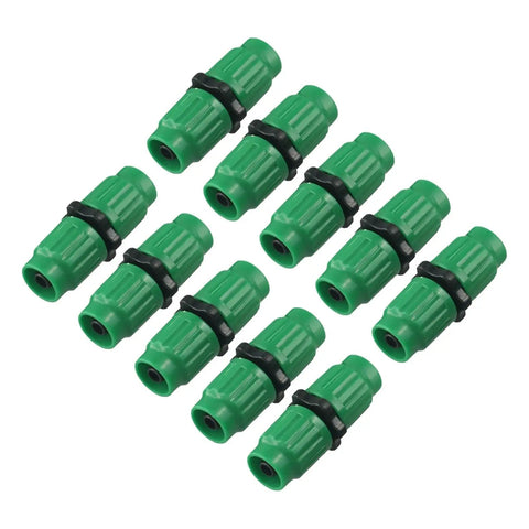 Ultimate Expandable Garden Hose Repair Kit For 5/8 And 3/4 Inch Hoses Quickly Fixes Leaks Bursts And Cracks With Durable Plastic Fittings Perfect For DIY Garden Hose Restoration Projects No Soggy Mess, green plastic hose repair connectors
