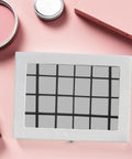 Adjustable Jewelry Organizer With Ultra Soft Sponge Lining And Removable Grid Dividers Keeps Your Bling Stash Hella Organized Compact Black Drawer Insert displaying soft sponge padding and grid layout.
