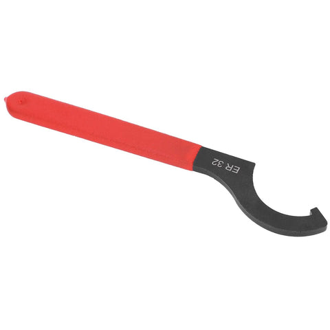 Heavy Duty ER32 Collet Wrench Made From High Speed Steel For Lathe Machines With 48-52HRC Heat Treated Grip Spanner Tool