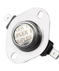 Furnace Limit Switch L175-30F Direct Replacement for RV Heaters, metal construction, for Suburban and Coleman units, side view