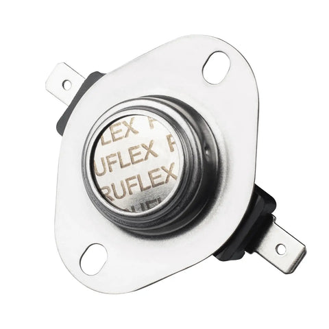 Furnace Limit Switch L175-30F Direct Replacement for RV Heaters, metal construction, for Suburban and Coleman units, side view