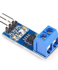 Rock Solid Pair Of ACS712 30 Amp Current Sensor Modules With Hella Accurate Analog Readings For Arduino Projects And Smooth Voltage Control, close-up view.
