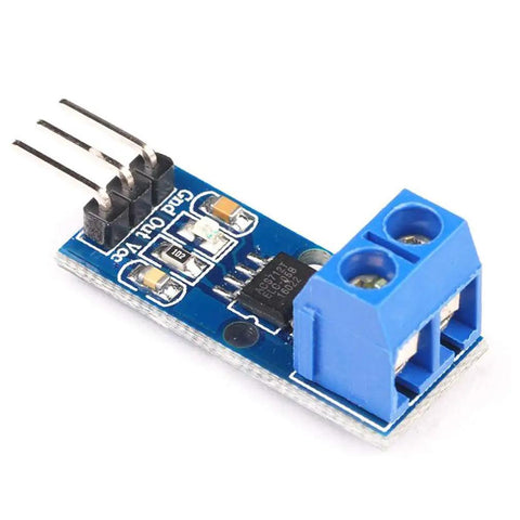 Rock Solid Pair Of ACS712 30 Amp Current Sensor Modules With Hella Accurate Analog Readings For Arduino Projects And Smooth Voltage Control, close-up view.