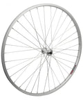 Front Wheel 700 X 35 Alloy Quick Release Silver Hub With 14g UCP Spokes 36H For Everyday Riding And Quick Upgrades Beefy Aluminum Build