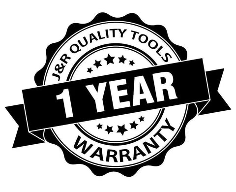 1-year warranty badge for J&R Quality Tools