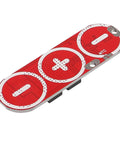 Five Piece Bulletproof BMS Battery Management System For 5 Series Lithium Ion Pack 21 Volt 25 Amp Continuous Charge And Discharge Protection Circuit Board image showing a red BMS protection circuit board design.