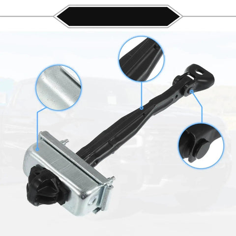 GMC Door Check Strap For Sierra 2500 3500 And Yukon Rear Left And Right Doors, Beefed Up Door Limiter With Soft Close, Thickened Metal