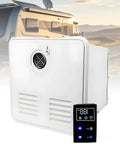 Killer Slick Tankless Instant Gas Water Heater With 55000 BTU For RVs And Campers showing compact design and control panel.