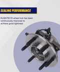 Rear Wheel Bearing And Hub Assembly 541001 for Ford Expedition Lincoln Navigator with 6 Lug Bolts and ABS