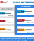 Deutsch Pin Removal Tool For DT DTM DTP DTHD And HD Series Connectors Regular vs Pro versions display