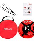 Pop Up Golf Chipping Net For Indoor And Outdoor Practice, Backyard Target System To Help You Dial In Short Game, pouch and poles