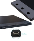 Top Tier Graphics Pad With Responsive Digital Stylus For Sketching Photo Editing OSU Gaming And Digital Art Buttery Smooth Pressure Sensitivity showing connections.