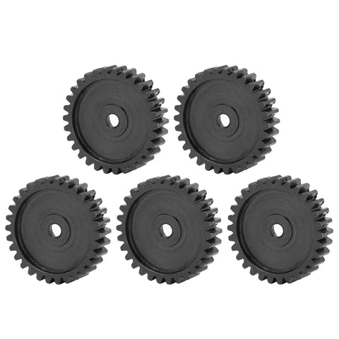 Beefed Up Steel Servo Spur Gear 24 Tooth Internal Spline 0.8 Module Ideal For Precision RC Robots And Automation Systems High Strength