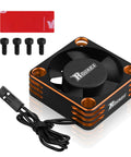 Beefed Up RC Motor Cooling Fan And Heatsink For Brushless 540 550 Motors Up To 28000RPM ESC Cooling Fits 1/8 1/10 1/12 Scale