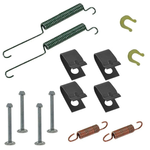 Top Tier Rear Brake Shoes For Honda Civic 1992 To 2000 Plus Fit 2007 To 2008 With Drums And Hardware Spring Kit For Serious Stopping Power rear brake hardware kit