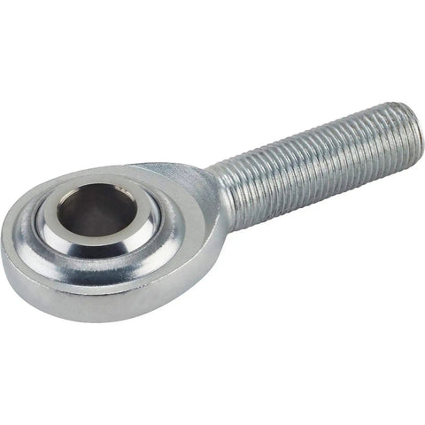 Standard Steel Heim Joint Rod Ends 1/2 20 LH Male with shining steel finish for suspension and steering applications.