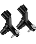Two Camshaft Position Sensors Set For GM Rides Including Equinox Malibu Cobalt HHR Terrain Lacrosse Verano G5 G6 Solstice Saturn Ion Sky Vue 2131690 12577245 917720 Replacement Sensor, black