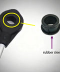 Shift Cable Bushing Repair Kit With Retaining Clips For Toyota Saturn Jeep Chevrolet Pontiac Replaces 33835 08010 parts
