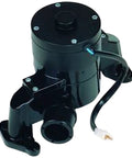 Top Shelf High Flow Electric Water Pump Built Hard For Small Block Chevy V8 Cooling Upgrades, black, compact design for cooling systems.